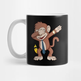 Dabbing Monkey Funny Birthday Gift Mug